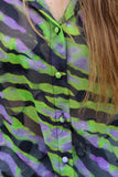 Blouse zébrée