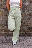 Wide Pants - Light Green