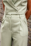 Wide Pants - Light Green