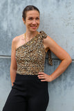Body with leopard print