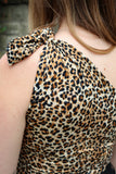 Body with leopard print