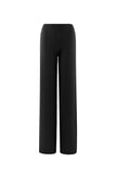 Black fabric trousers