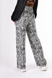 Zebra Pants - Black / White