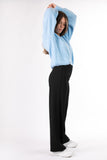 Wide-leg pants - black