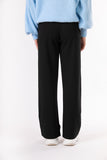 Wide-leg pants - black