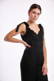 Backless Festive Jumpsuit - Black