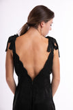 Backless Festive Jumpsuit - Black