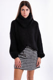 Skirt Leila - black / white