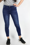 Jeans high waist dark blue