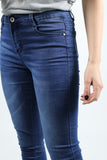 Jeans high waist dark blue