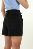 High Waist Short - Black