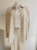 Linen shirt blouse