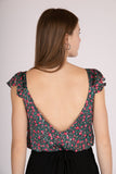 Top flower print