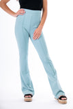 Flared stretch pants