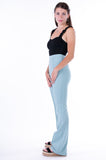 Flared stretch pants