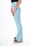 Flared stretch pants