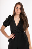 Belted jumpsuit - Black