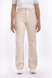 Wide Jeans - Cream